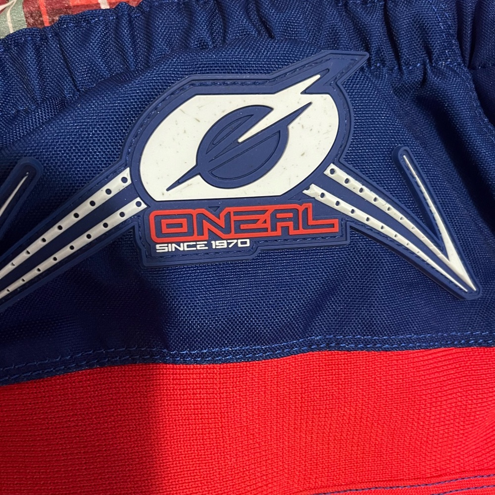 Dynamic Kids Racing Pants - Blue and Red - Picture 5 of 8